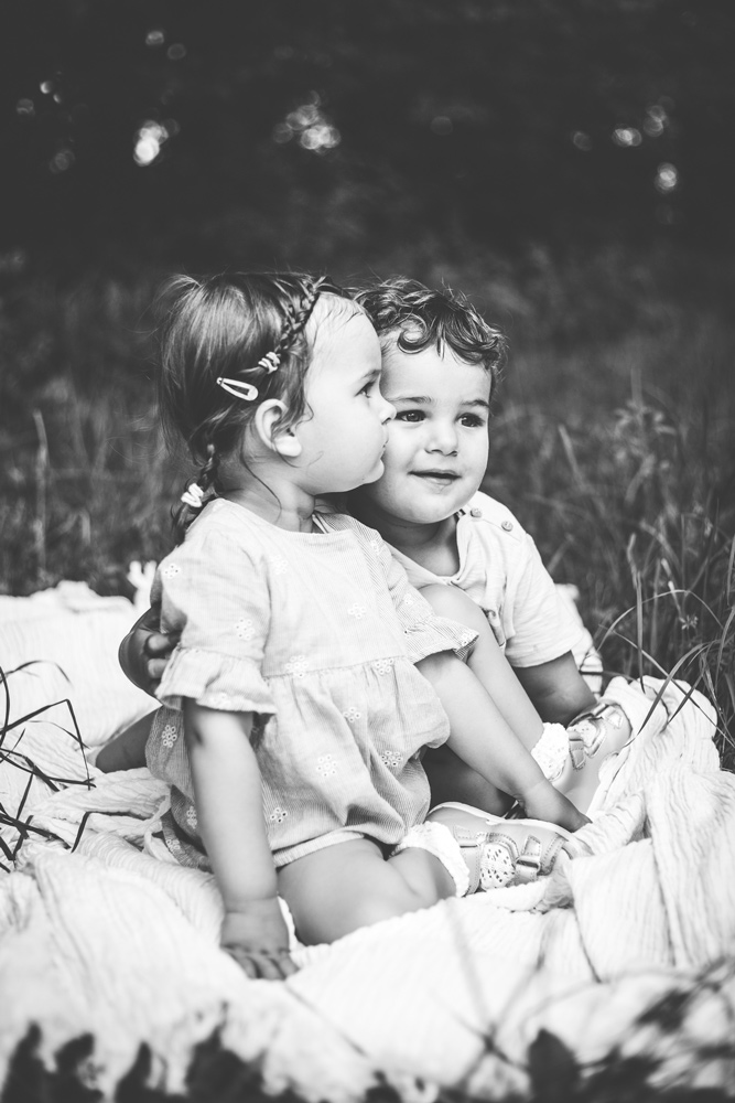 Familienfotoshooting mit doppelt so viel Freude