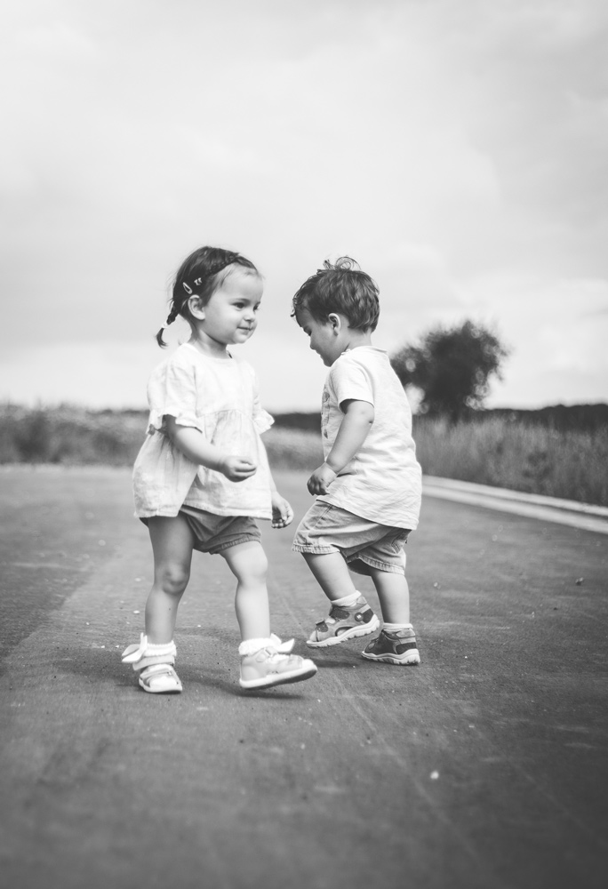 Familienfotoshooting mit doppelt so viel Freude
